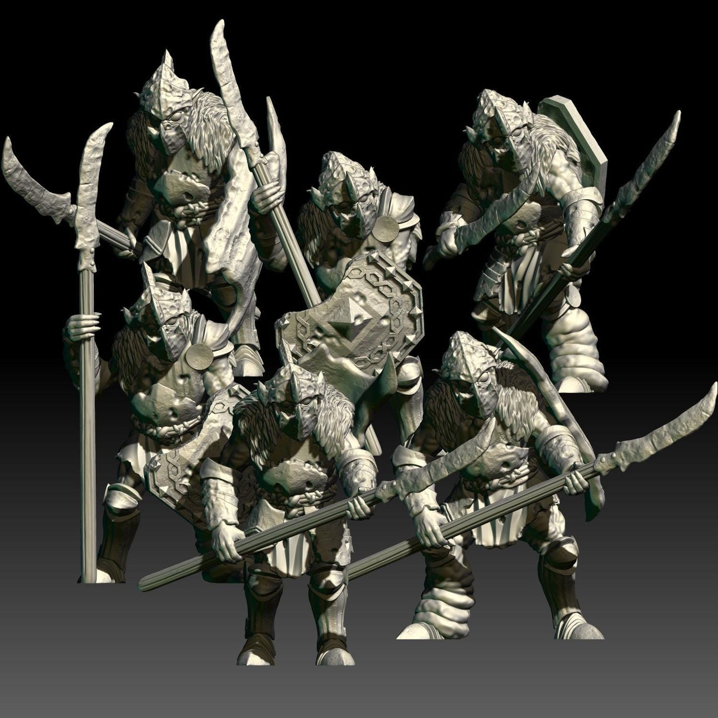 Armoured Troglodyte / Drekh Warriors