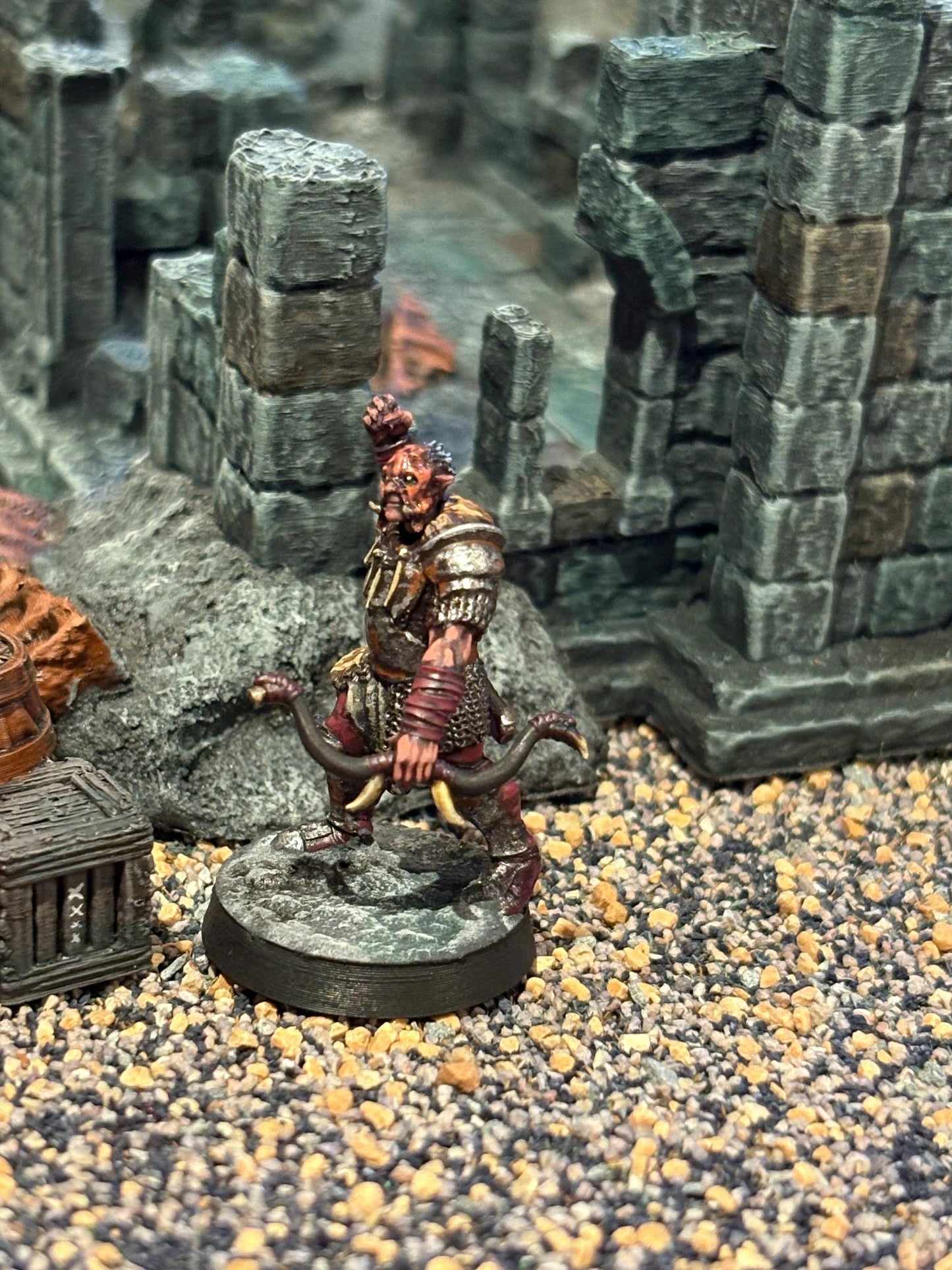 Iron Fortress Orc Warriors ; 28mm scale wargames miniatures