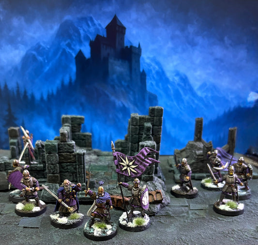 A Marocian Warband braves the streets of Halgrad