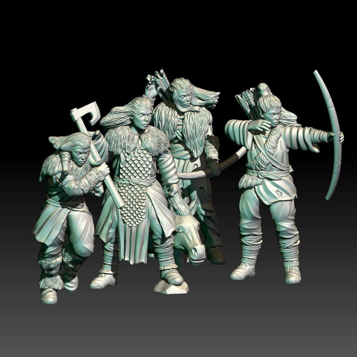 Hillmen Maidens x4