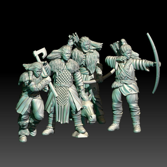Hillmen Maidens x4