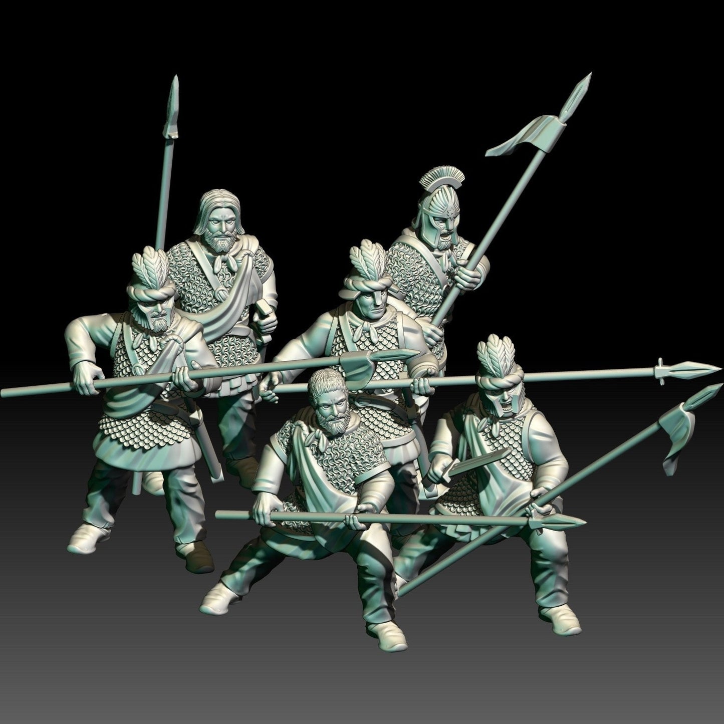 Middle Kingdom Men At Arms