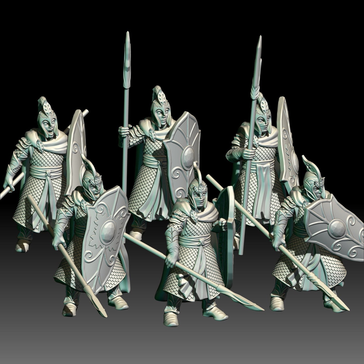 Woodland Elf Spearmen