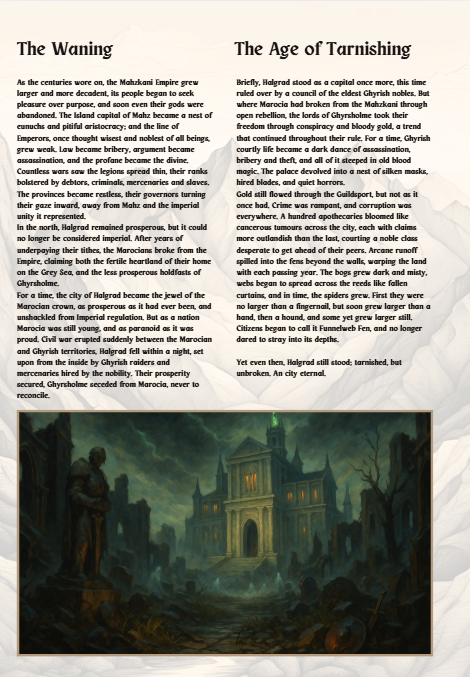 Halgrad: The Tabletop Skirmish Game Vanguard's Handbook - Core Rulebook