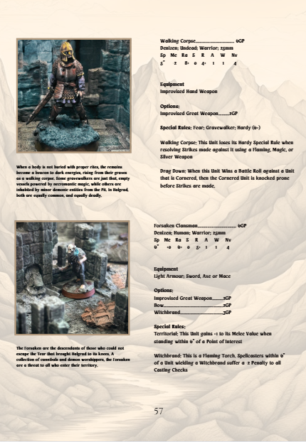 Halgrad: The Tabletop Skirmish Game Vanguard's Handbook - Core Rulebook