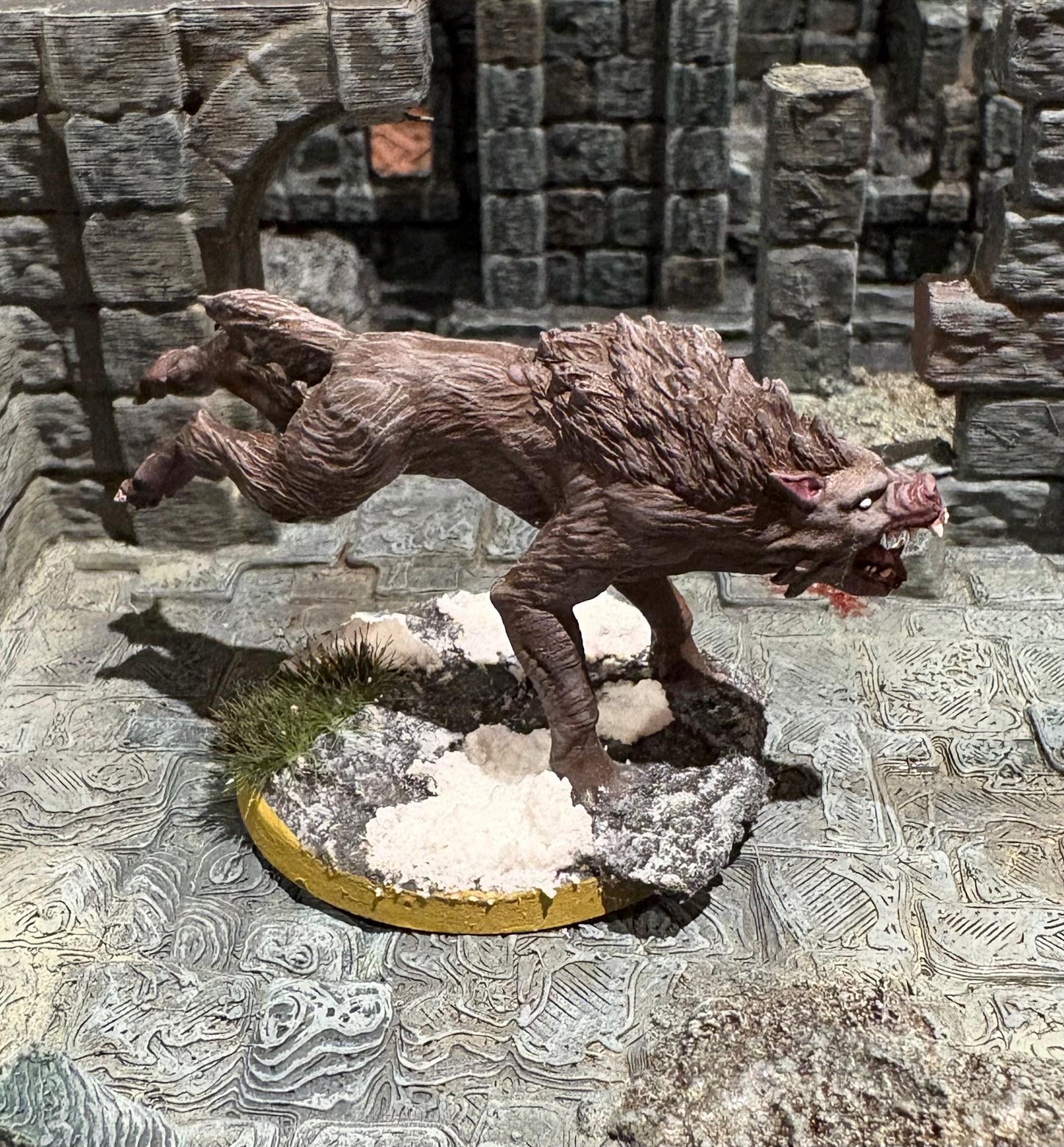 Orc Wolf Riders -28mm resin miniatures
