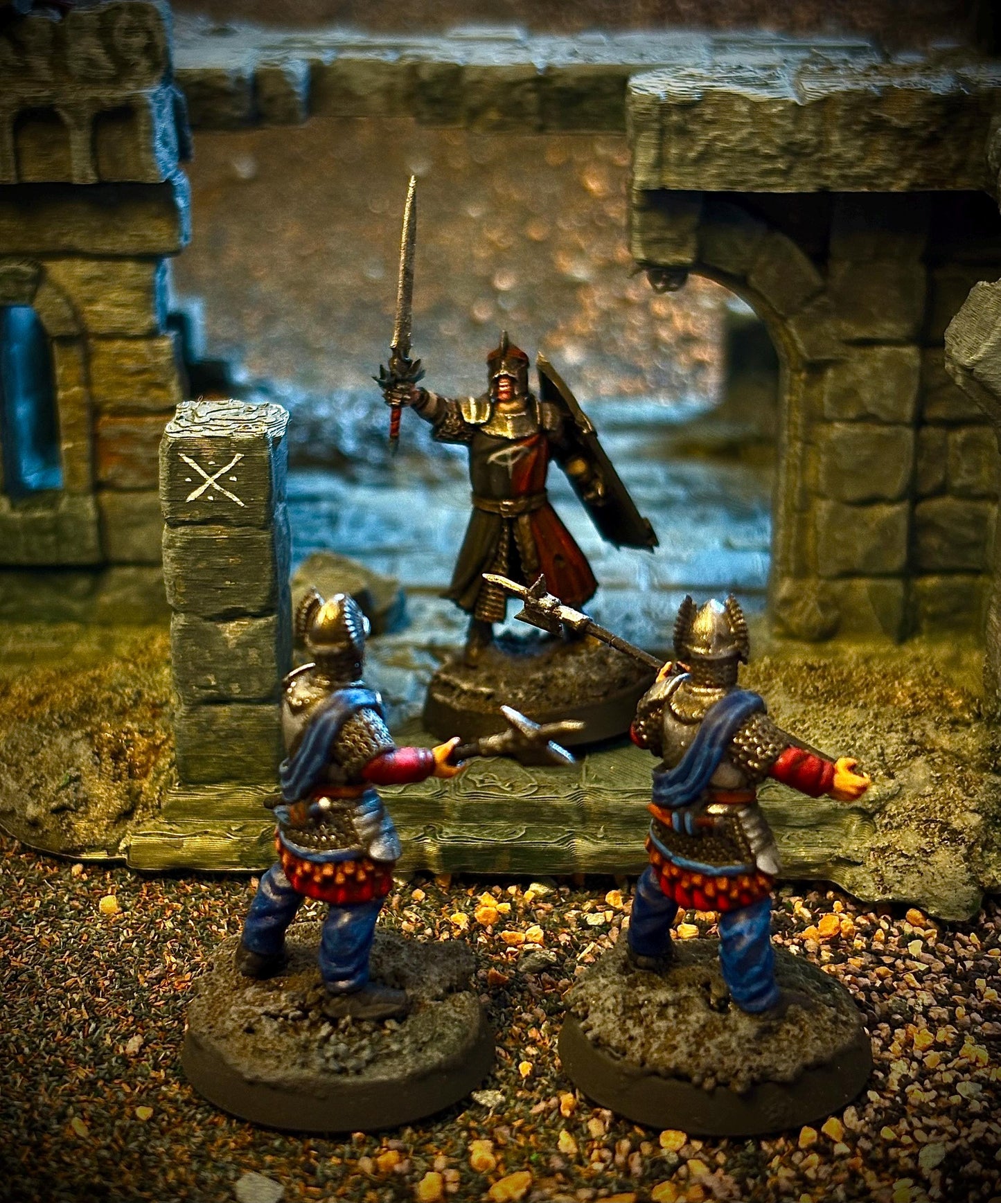 Dark Souled Men Heads Pack