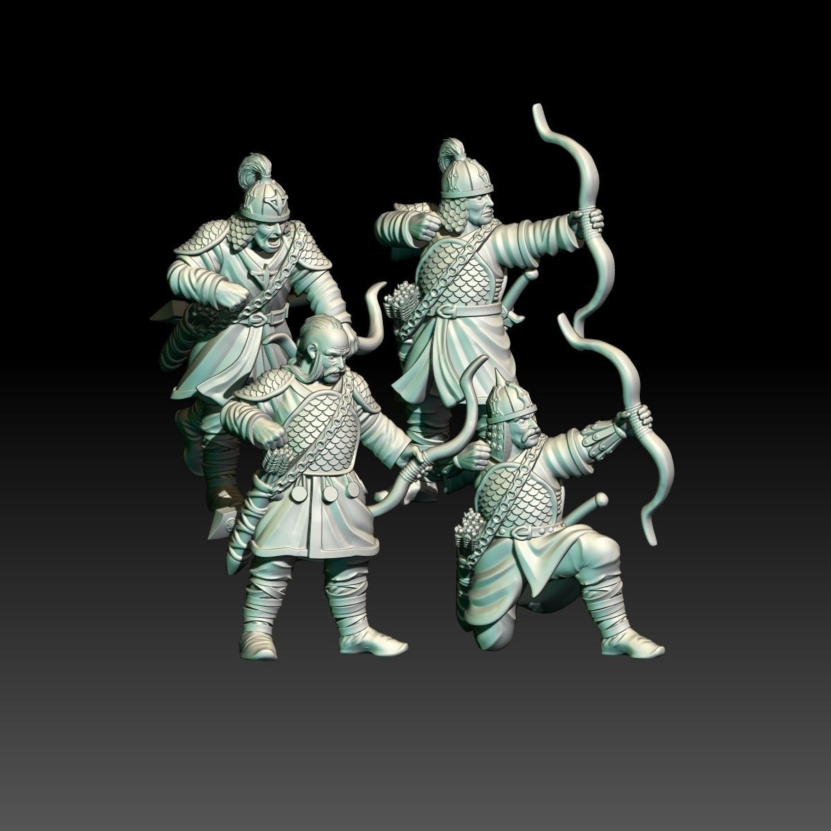 Steppeland Archers x4