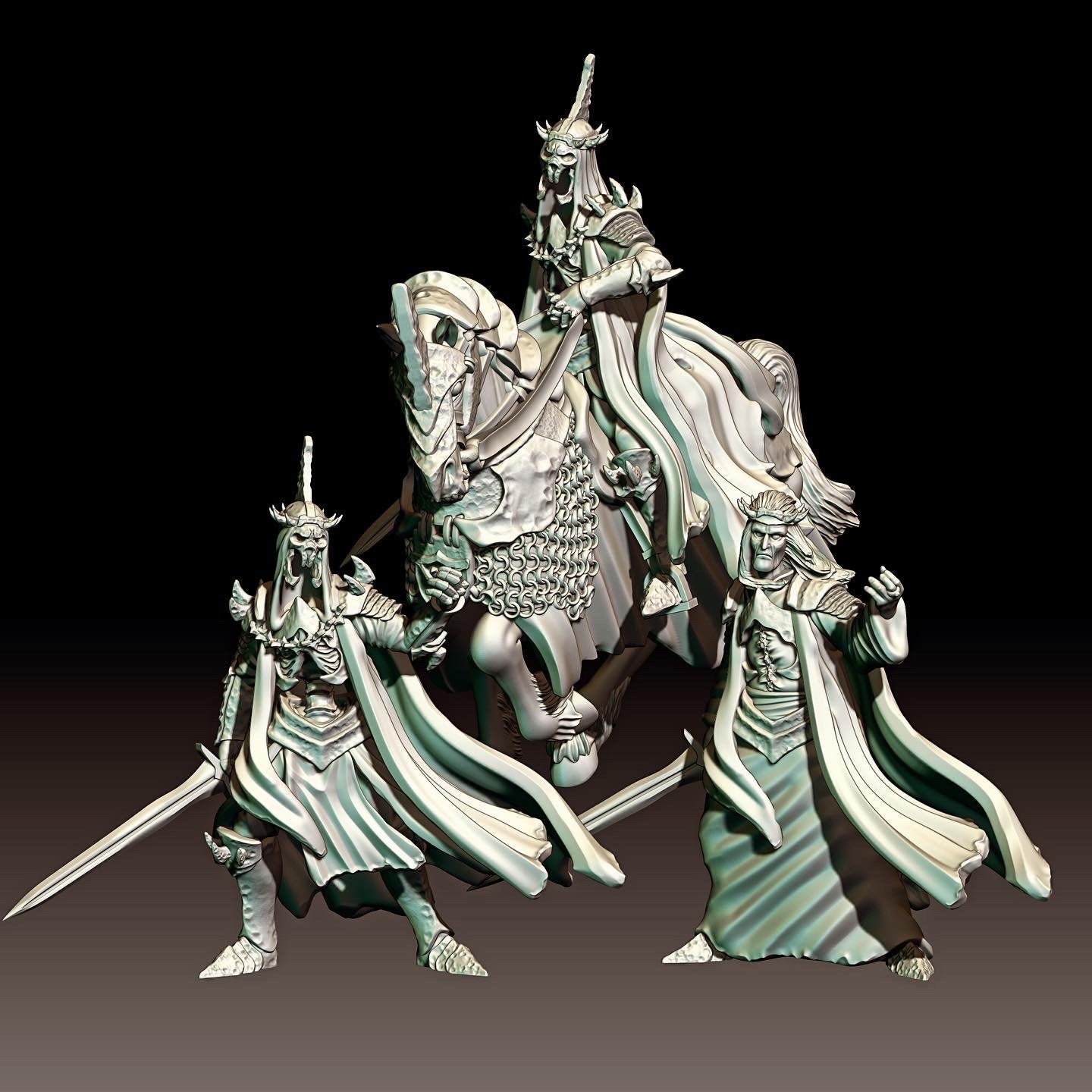 Resin Spirit King Miniature 28mm