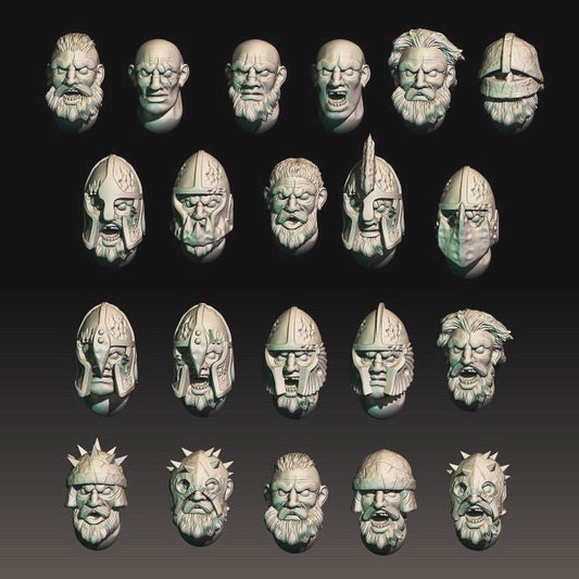 Wildling Kingdom Heads Pack