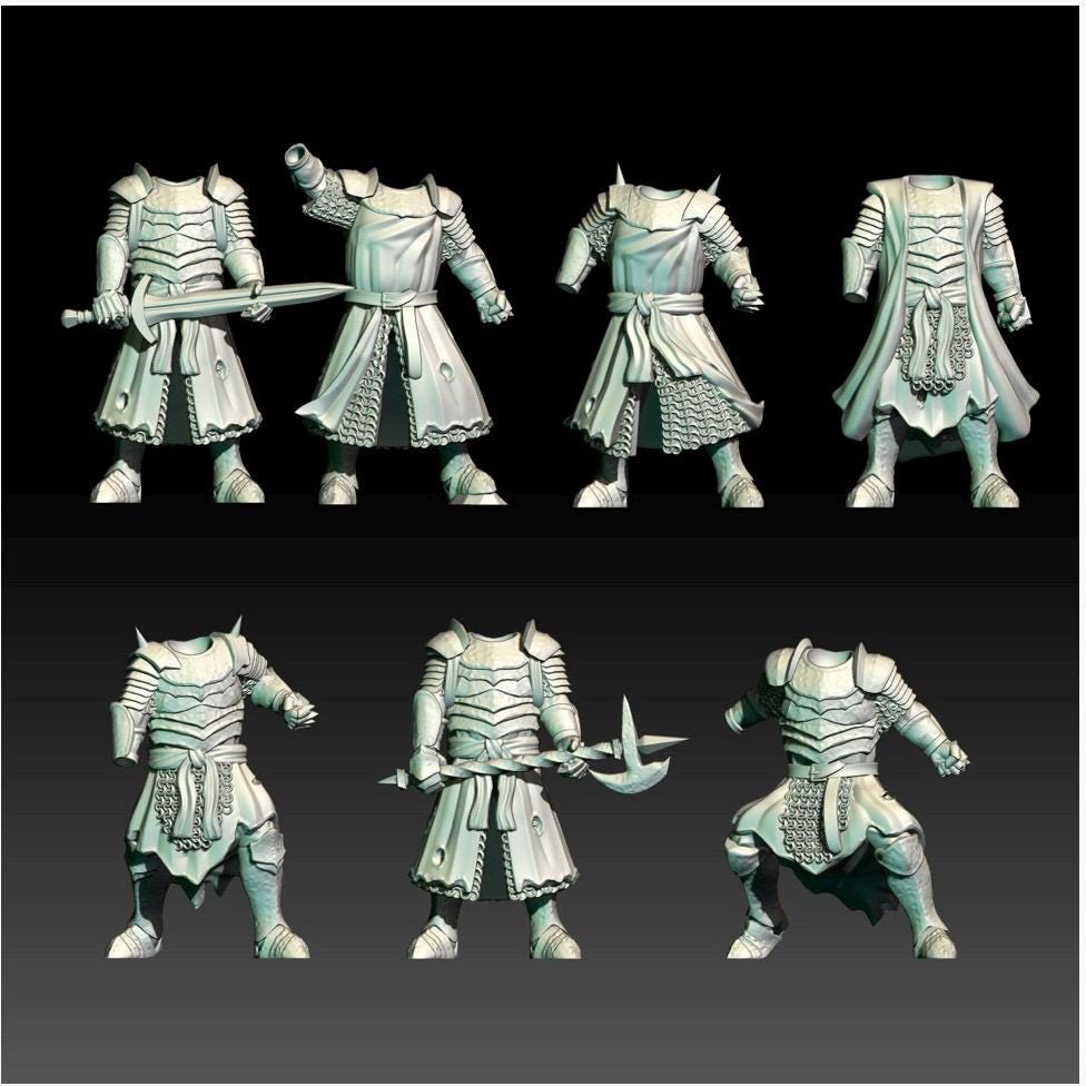 Kitbash Pack | Valamis Kynashir (Legionaries) - Heroic Scale Miniatures