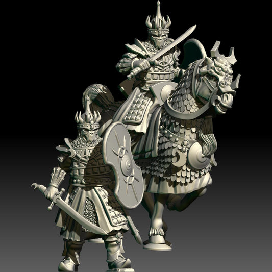 Captain of the Far East - 28mm scale Fantasy Miniature
