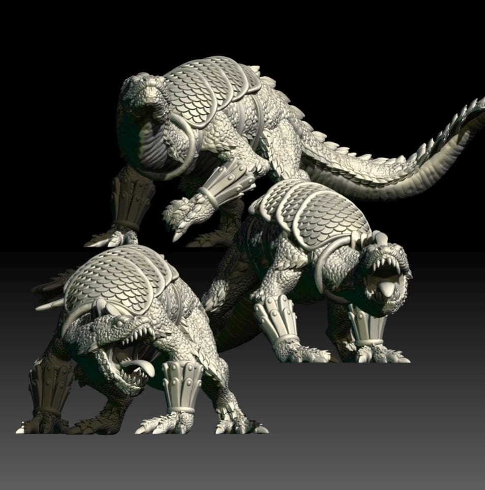 Golden Lizards of the Far East