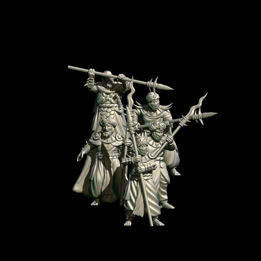 Desert Clan Warrior Miniatures: 28mm