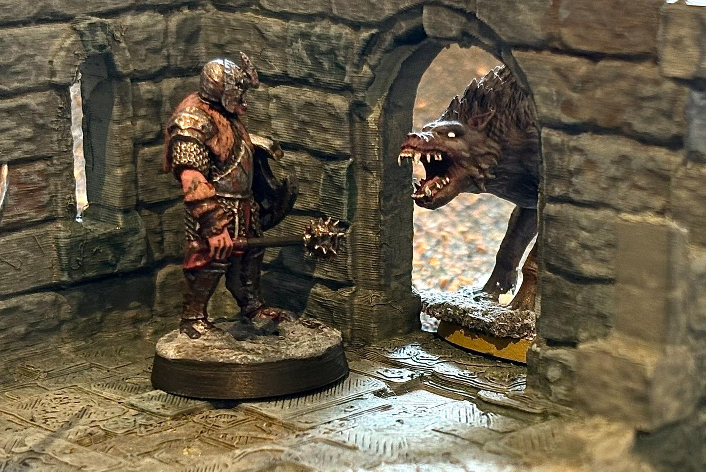 Iron Fortress Orc Warriors ; 28mm scale wargames miniatures