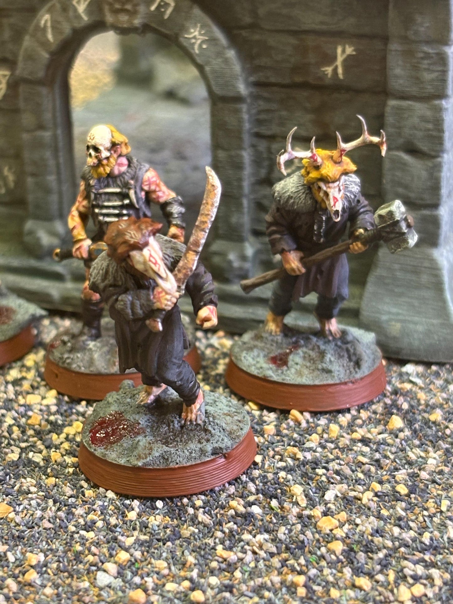 Savage Hillmen Heads Pack