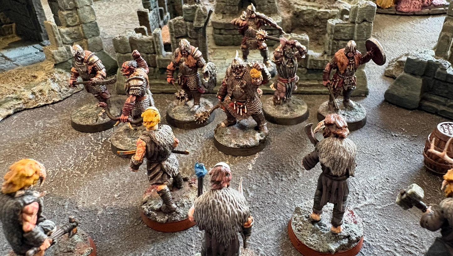 Iron Fortress Orcs Heads Pack