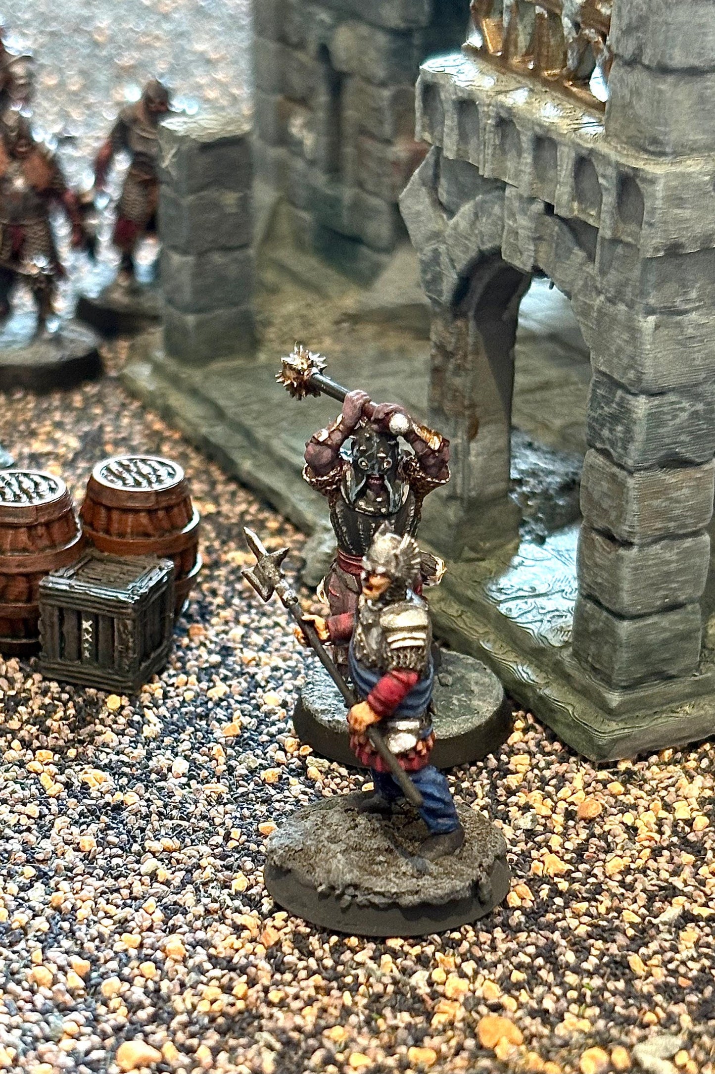Black Orc Warriors - 28mm Fantasy miniatures